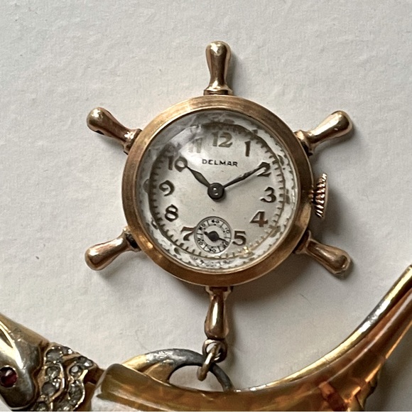 Jewelry | Vintage Sailfish Pin And Pendant Watch | Poshmark